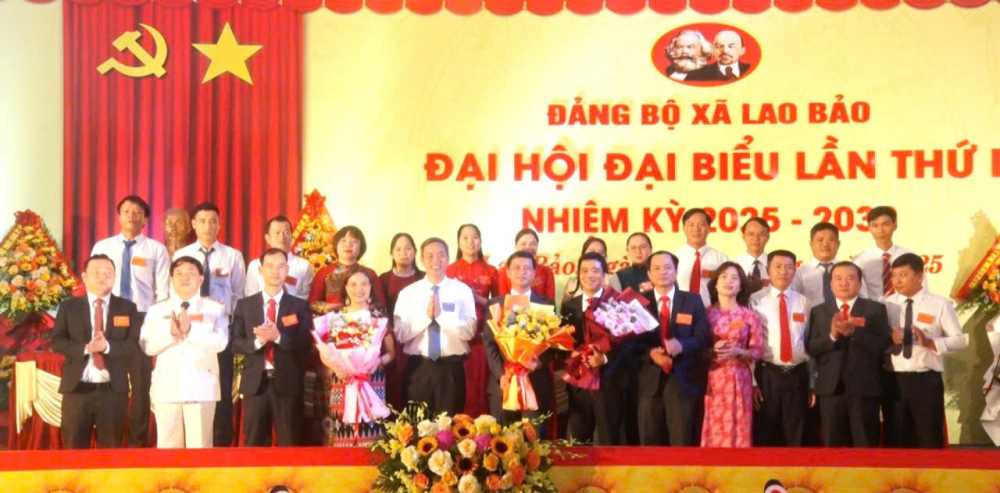 Đảng bộ xã Lao Bảo tổ chức Đại hội đại biểu lần thứ I, nhiệm kỳ 2025 - 2030